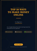 Top 10 Ways to Make Money Online for Beginners